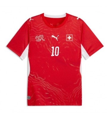 Schweiz Granit Xhaka #10 Hjemmebanetrøje VM 2026 Kortærmet